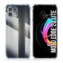 Capinha Capa Anti Quedas para Motorola Edge 20 Lite Transparente