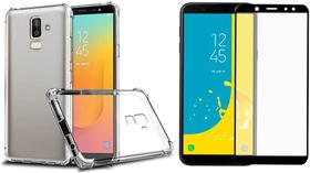 Capinha Capa Anti Shock + Pelicula Samsung Galaxy J8 Capinha Capa Anti Shock + Pelicula Samsung Galaxy J8