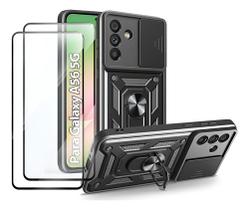 Capinha Capa Armadura P/ Samsung Galaxy A56 5g Armadura +2 Películas 3D Preto Samsung Galaxy A56 5g Capinha Capa Armadura P/ Samsung Galaxy A56 5g Armadura +2 Películas 3D Preto Samsung Galaxy A56 5g