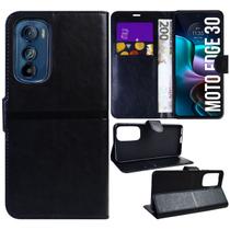 Capinha Capa Carteira De Luxo Compativel Moto Edge 30 XT2203 6.5 - Luiza Cell25