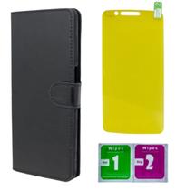 Capinha Capa Carteira + Pelicula de Gel Para LG K10 Pro