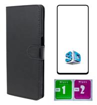 Capinha Capa Carteira + Pelicula Vidro 3d Para Galaxy M13