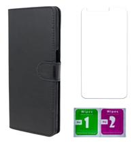 Capinha Capa Carteira + Pelicula Vidro Para Moto One Hyper