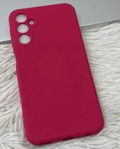 Capinha Capa Case Galaxy Samsung M34/M35/M55 5G Silicone Aveludada Proteção de Câmera Colorido