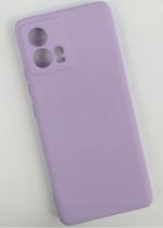 Capinha Capa Case Motorola Moto Edge 30 Fusion Silicone Aveludada Proteção de Câmera Premium