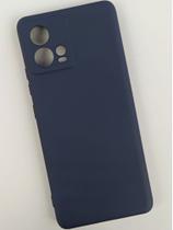 Capinha Capa Case Motorola Moto Edge 30 Fusion Silicone Aveludada Proteção de Câmera Premium
