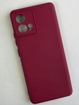 Capinha Capa Case Motorola Moto Edge 30 Fusion Silicone Aveludada Proteção de Câmera Premium - CC