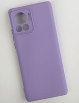 Capinha Capa Case Motorola Moto Edge 30 Ultra Silicone Aveludada Proteção de Câmera Premium