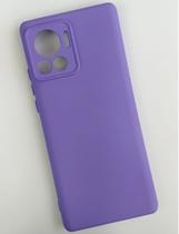 Capinha Capa Case Motorola Moto Edge 30 Ultra Silicone Aveludada Proteção de Câmera Premium