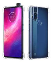 Capinha Capa Case + Pelicula Vidro Motorola One Hyper 6.5