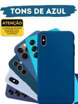 Capinha Capa Colorida Protetora Silicone Compatível com Galaxy A10 / A10s / A11 / A12 / A13 4G / A13 5G / A14 4G / A14 5G - Cmark