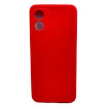 Capinha Capa compatível com MOTOROLA moto E13 4g tela 6.5 case Aveludada Interior