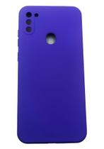 Capinha Capa Compatível Com Samsung Galaxy a11 tela 6.4 case Aveludada Interior