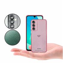 Capinha capa Compatível com Samsung S23 Fe Glitter Capinha capa Compatível com Samsung S23 Fe Glitter