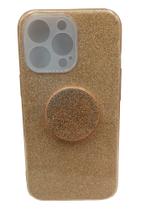 Capinha Capa Compatível iphone 13 pro max tela 6.7 Glitter Brilho