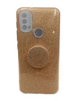 Capinha Capa Compatível MOTOROLA moto e40 XT2159 tela 6.5 Glitter Brilho Capinha Capa Compatível MOTOROLA moto e40 XT2159 tela 6.5 Glitter Brilho