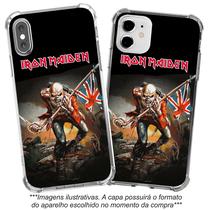 Capinha Capa para celular Iphone 12 12 Pro 12 Mini 12 Pro Max Iron Maiden The Trooper IRM6V - Fanatic Store