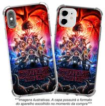 Capinha Capa para celular Iphone X XS XR XS Max Stranger Things ST15V