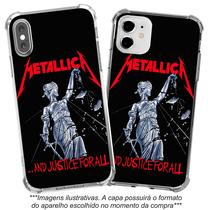 Capinha Capa para celular Motorola Moto E20 E22 E32 E40 Edge 30 Edge 30 Pro Banda Metallica Heavy Metal MTL12V