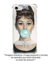 Capinha Capa para celular Motorola Moto Z3 Play - Audrey Hepburn AH4