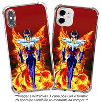 Capinha Capa para celular Motorola Moto Z3 Play Moto X4 Cavaleiros do Zodiaco Ikki CDZ11