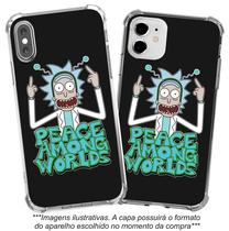 Capinha Capa para celular Motorola Moto Z3 Play Moto X4 Rick and Morty RAM8V