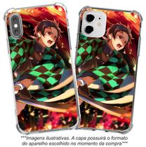 Capinha Capa para celular Samsung Galaxy A10 A10S A20 A20S A30 A30S A50 A70 Demon Slayer Tanjiro Kamado DMS4