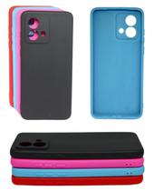 Capinha Capa Para Moto G84 5g Aveludada