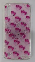 Capinha Capa para Samsung Galaxy a01 tela 5.7 com Suporte case estampado