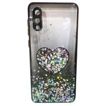 Capinha Capa para Samsung Galaxy a02 a022 tela 6.5 com Suporte case estampado
