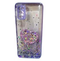 Capinha Capa para Samsung Galaxy a03s A037 tela 6.5 com Suporte case estampado