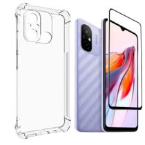 Capinha Capa para Xiaomi Redmi 12c + Película 5D Ceramica Capinha Capa para Xiaomi Redmi 12c + Película 5D Ceramica