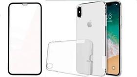 Capinha Capa + Película 3d / 5d Para iPhone X Xs Xr Xs Max