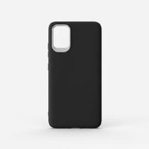 Capinha Capa Silicone De Celular Para Samsung Galaxy A51 Preto Lisa