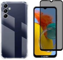 Capinha Capa TPU Anti Impactos + Película 3D de Vidro Privativa para Samsung Galaxy A25 5G