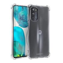 Capinha Capa Transparente Motorola Moto G52 Com Bordas Anti Choque