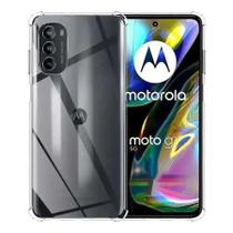 Capinha Capa Transparente Motorola Moto G82 Com Bordas Anti Choque