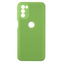 Capinha Capa Verde Abacate Fosca Lisa Premium Celular compatível Moto G31 Xt2173-1 - Cell In Power25