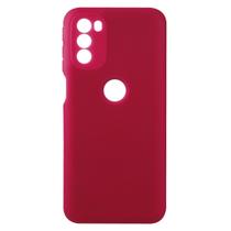 Capinha Capa Vermelho Goiaba Fosca Lisa Premium Celular compatível Moto G31 Xt2173-1 - Cell In Power25