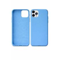 Capinha Capinha Case Compatível Para iPhone 11 Pro Aveludada De Silicone Premium com logo da maça