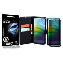 Capinha Carteira + Película Privacidade Para Moto G9 Power XT2091 - Cell In Power25 Capinha Carteira + Película Privacidade Para Moto G9 Power XT2091 - Cell In Power25