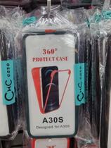 Capinha Case 360 Graus Frente TRANSPARENTE Verso CORES SAMSUNG A30S / A50 / A50S