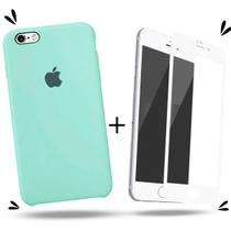 Capinha Case Compatível Com iPhone 6 / 6s + Película de Vidro 3D - Premium