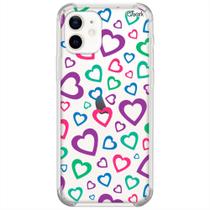 Capinha case para iphone 12 (0700) coração amor 15 - QuarkCase