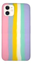 Capinha Case Para iPhone Arco Íris Candy Color Todos Modelos Capinha Case Para iPhone Arco Íris Candy Color Todos Modelos