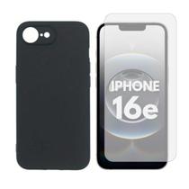 Capinha Case + Pelicula Hidrogel Compativel Para iPhone 16e