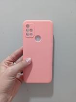 Capinha Celular Compatível C/ Moto G10 / G20 / G30 Aveludado