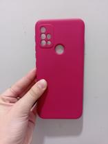 Capinha Celular Compatível C/ Moto G10 / G20 / G30 Aveludado