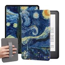 Capinha Com Alça Estampada Para Kindle 11 Básico 6.0 C2V2L3 - Star Capas E Acessórios Capinha Com Alça Estampada Para Kindle 11 Básico 6.0 C2V2L3 - Star Capas E Acessórios