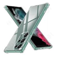 Capinha Com Bordas Anti Choque Compativel Para Samsung Galaxy S23 Ultra